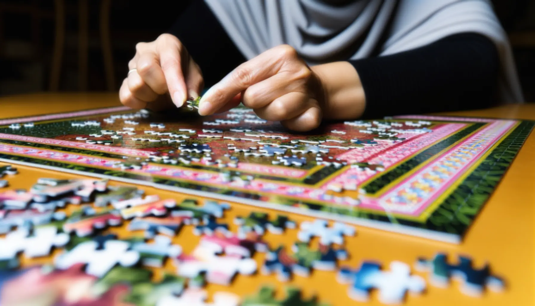 Hobby – relaks przy puzzlach