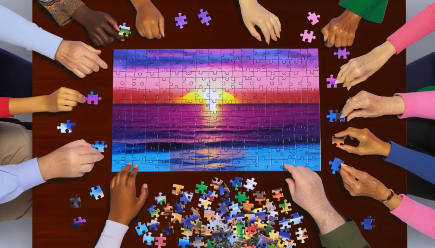 puzzle-solving-sunset-scene-family-time-1951.webp